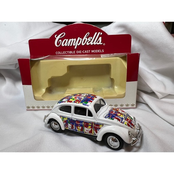 Campbells Soup Die Cast Model VW Beetle 1952 Volkswagon Bug - Picture 2 of 4